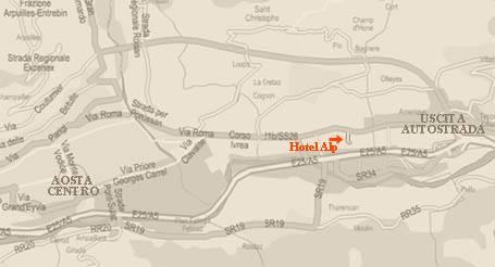 Alp Hotel Aosta Bagian luar foto